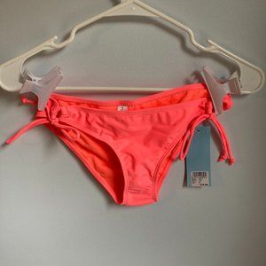 New With Tags Coral Bikini Bottoms Small